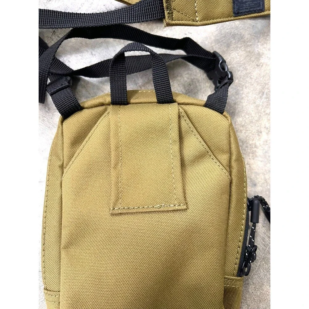 NWT Herschel Supply Co Sinclair Large Crossbody Bag Olive Canvas Utility Green